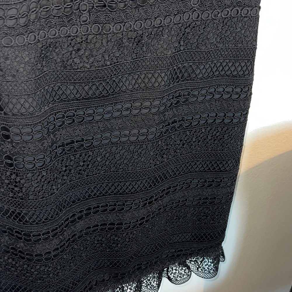 J. Crew Elegant Black Lace Dress - Picture 9 of 13